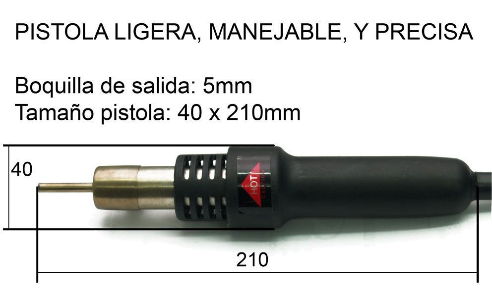 TSD-Tecsolda reparación del plástico soldador TSD pl289
